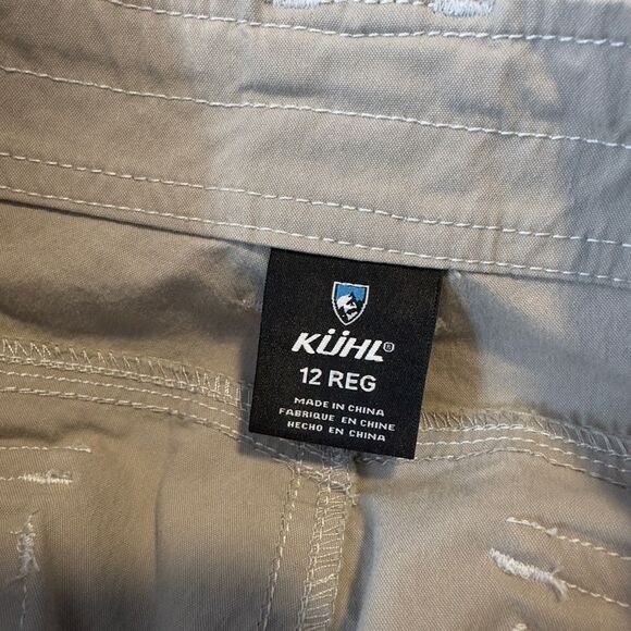 Kühl Splash Roll Up Cargo Pants Womens 12 Khaki Tan Utility Gropcore Outdoor - Picture 7 of 12